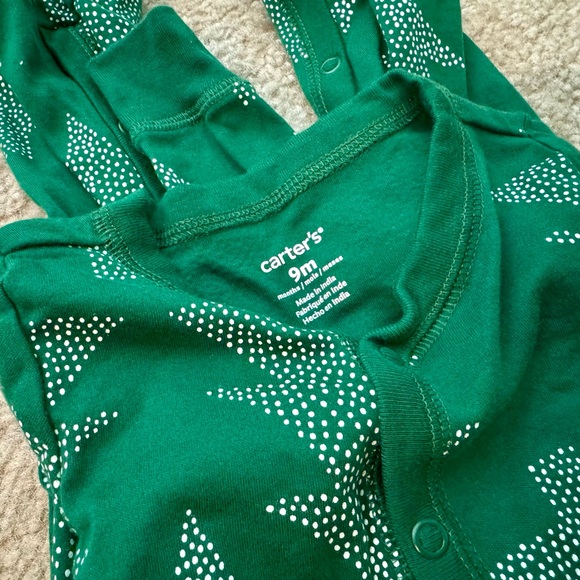 Carter’s Christmas Tree Footie - Picture 3 of 3